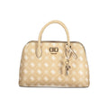 Black Polyurethane Women Shoulder Bag