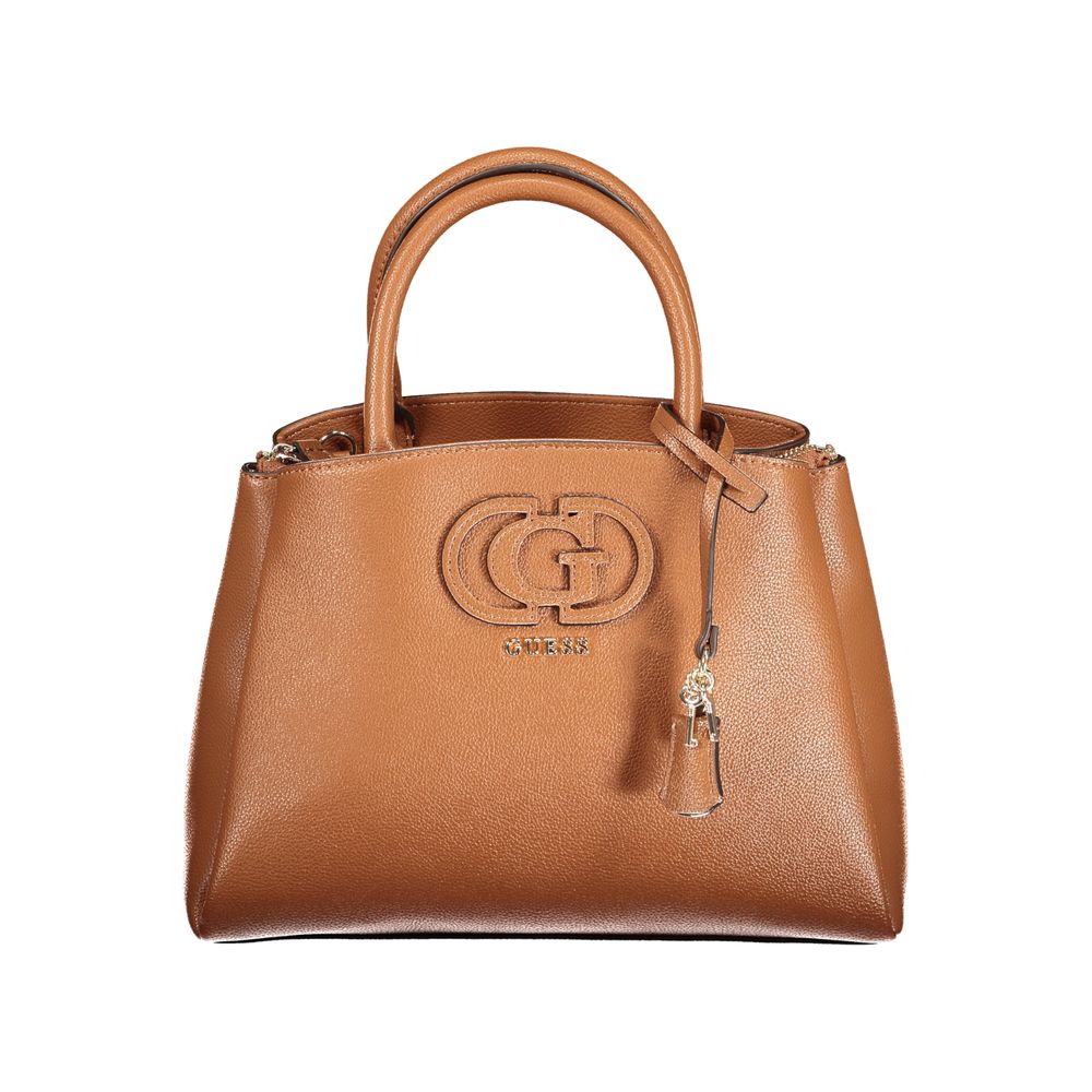Brown Polyethylene Handbag