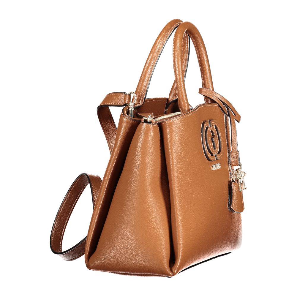 Brown Polyethylene Handbag
