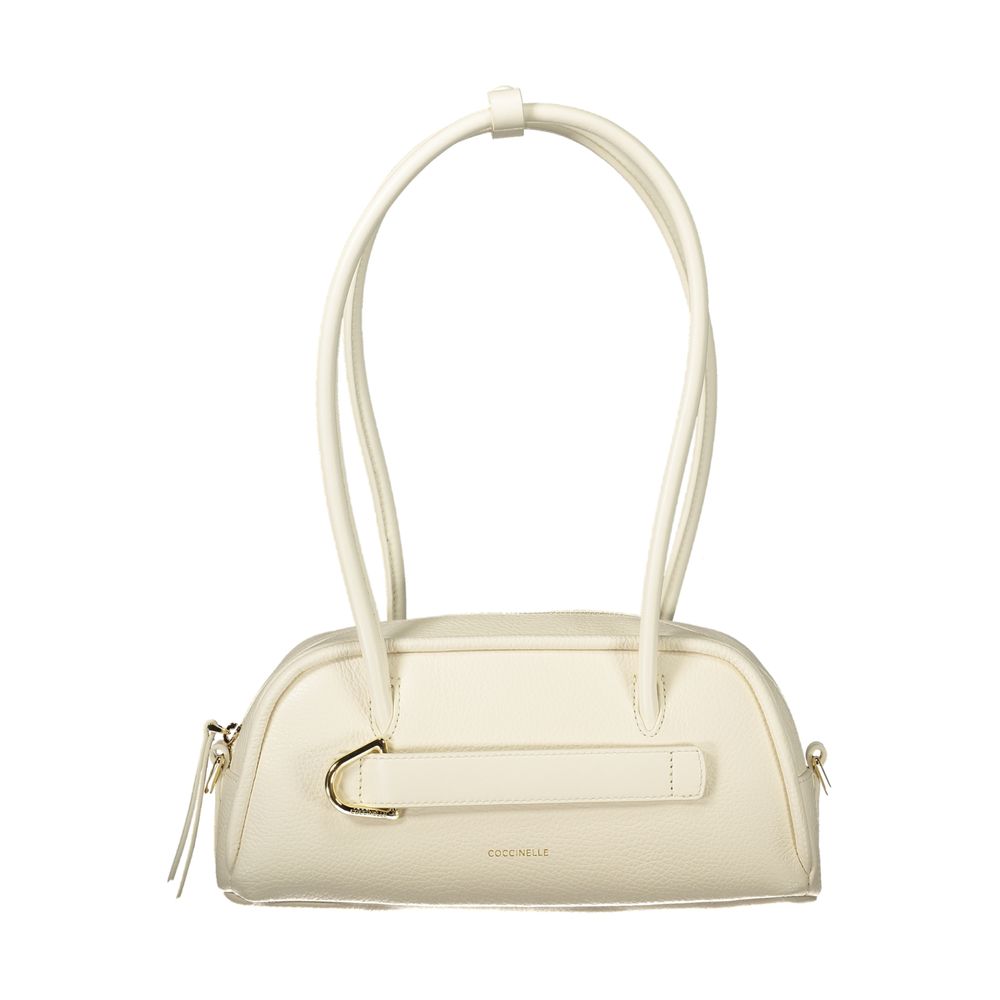 White Leather Handbag