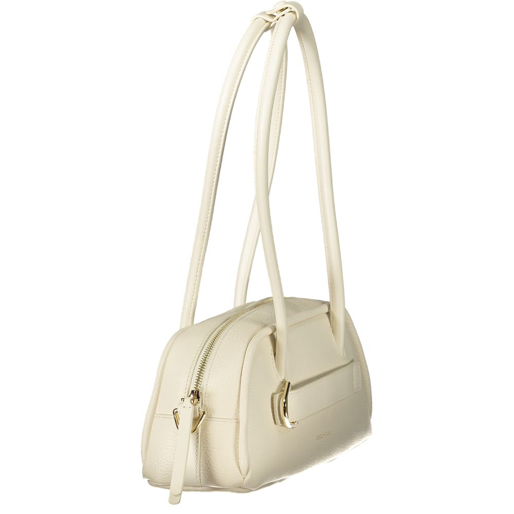 White Leather Handbag