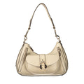 Beige Polyethylene Handbag