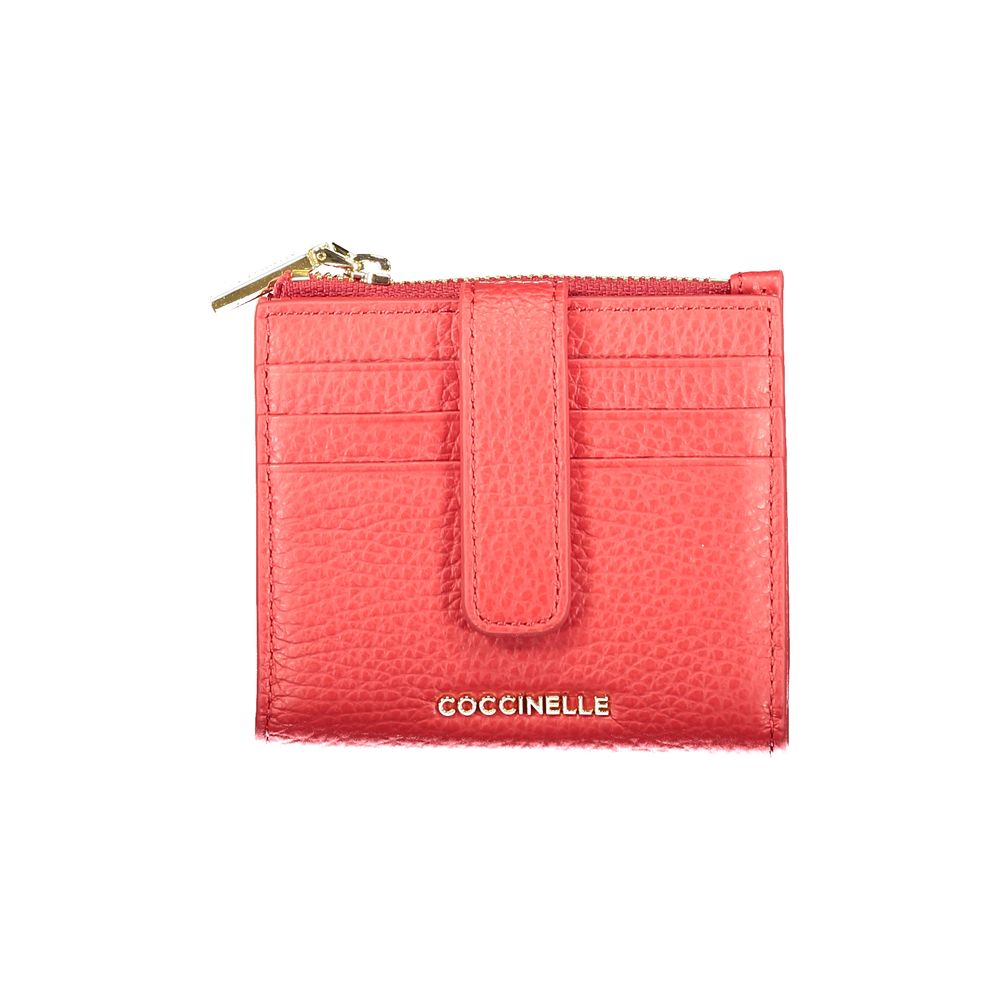 Red Leather Wallet