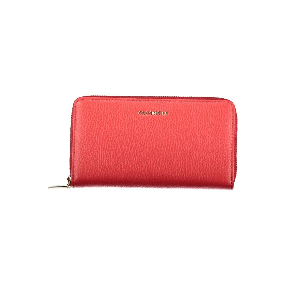 Red Leather Wallet