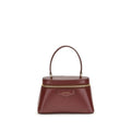 Burgundy Calf Leather Bos Taurus Handbag