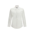 White Cotton Dress Shirt