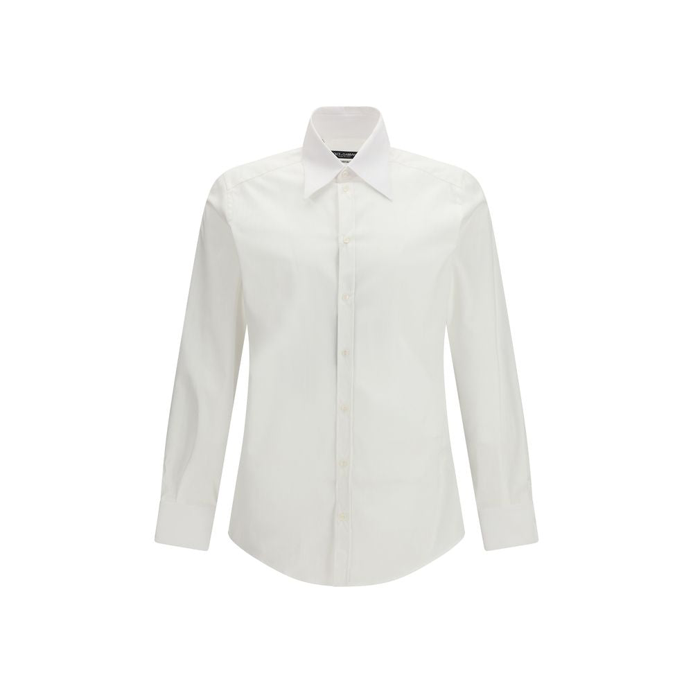 White Cotton Dress Shirt