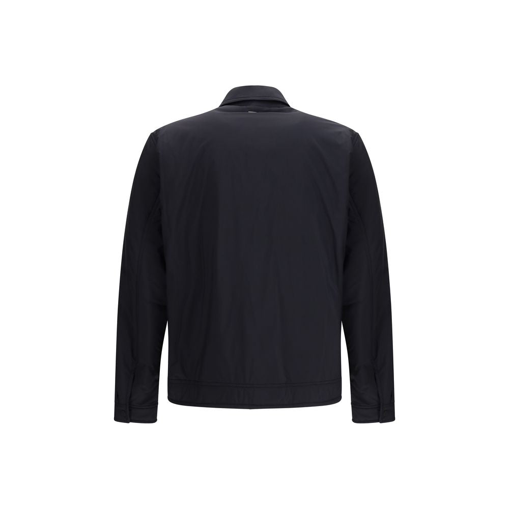 Black Nylon Coat