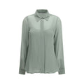 Bicolor Silk Shirt