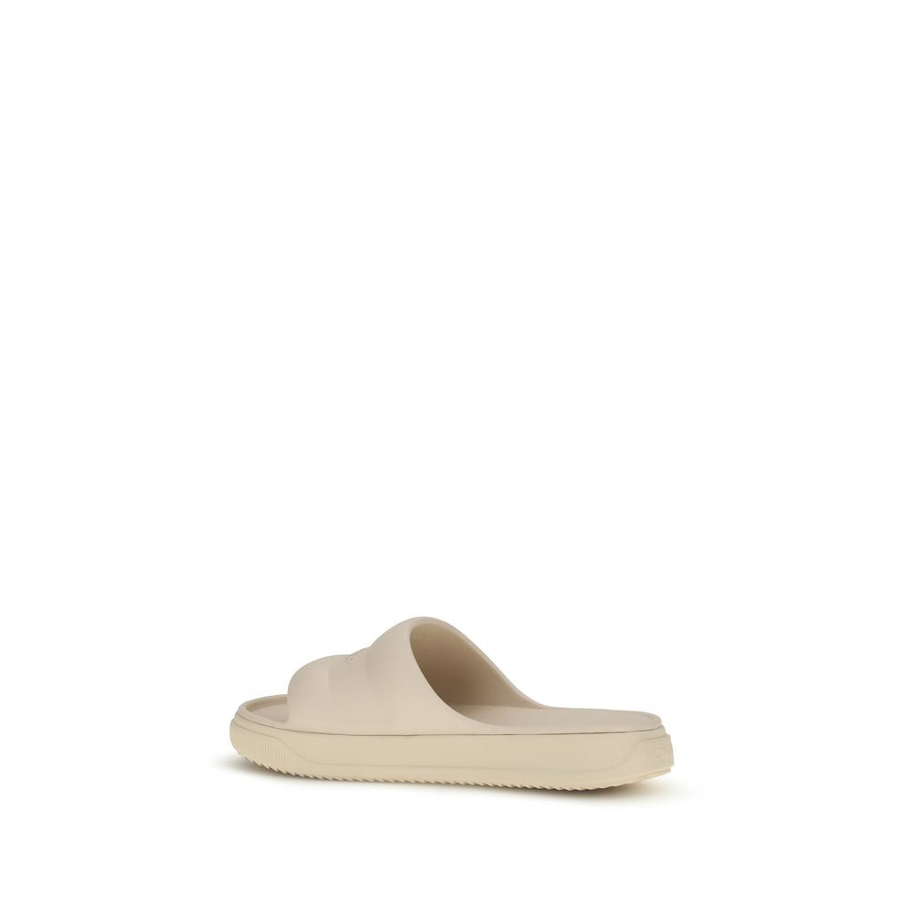 Beige Rubber Sandals