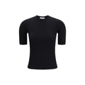 Black Viscose T-Shirt