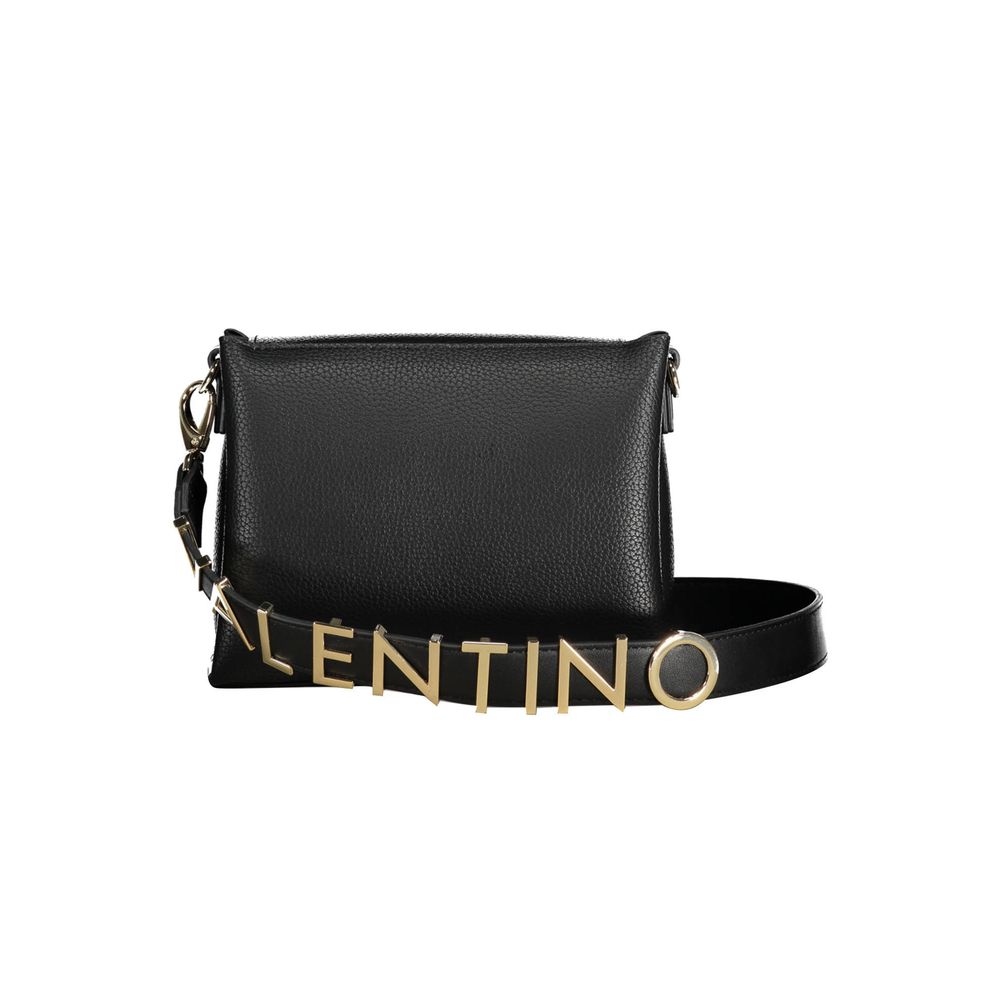 Black Polyurethane Women's Bag
