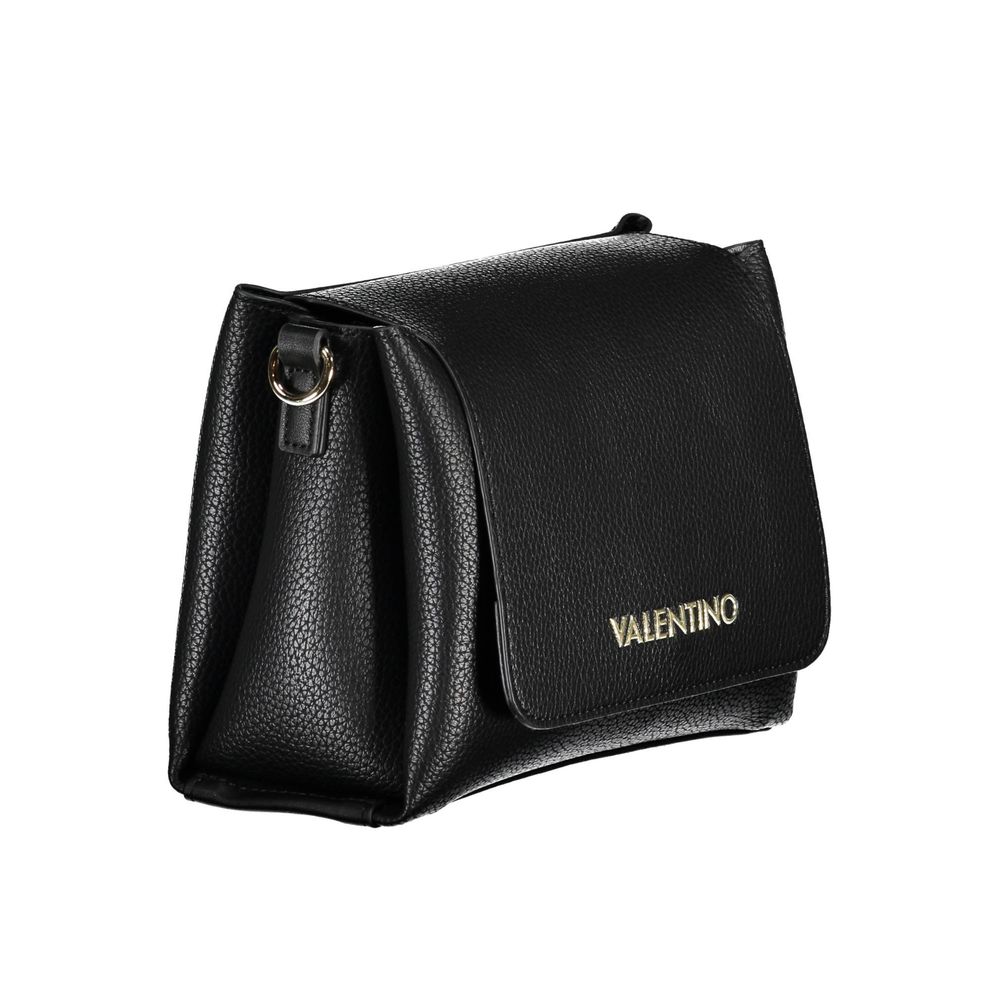 Black Polyurethane Women's Bag