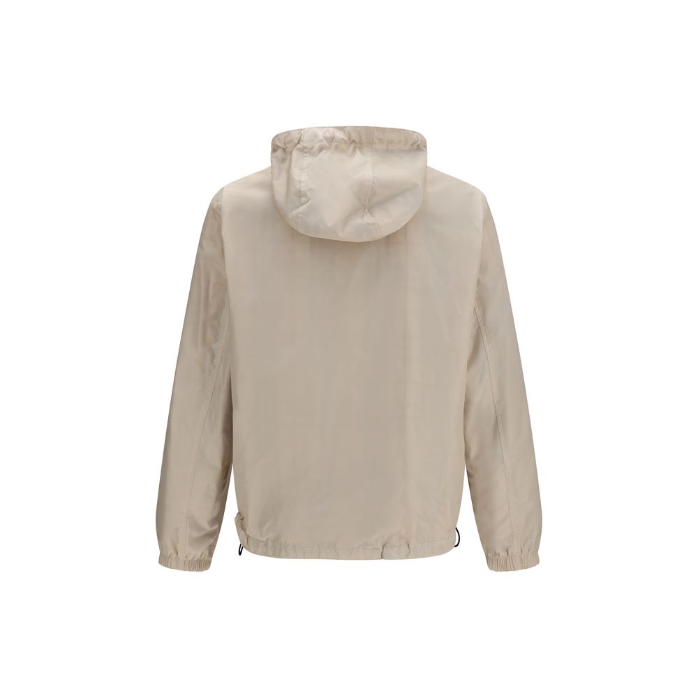 Beige Polyester Coat