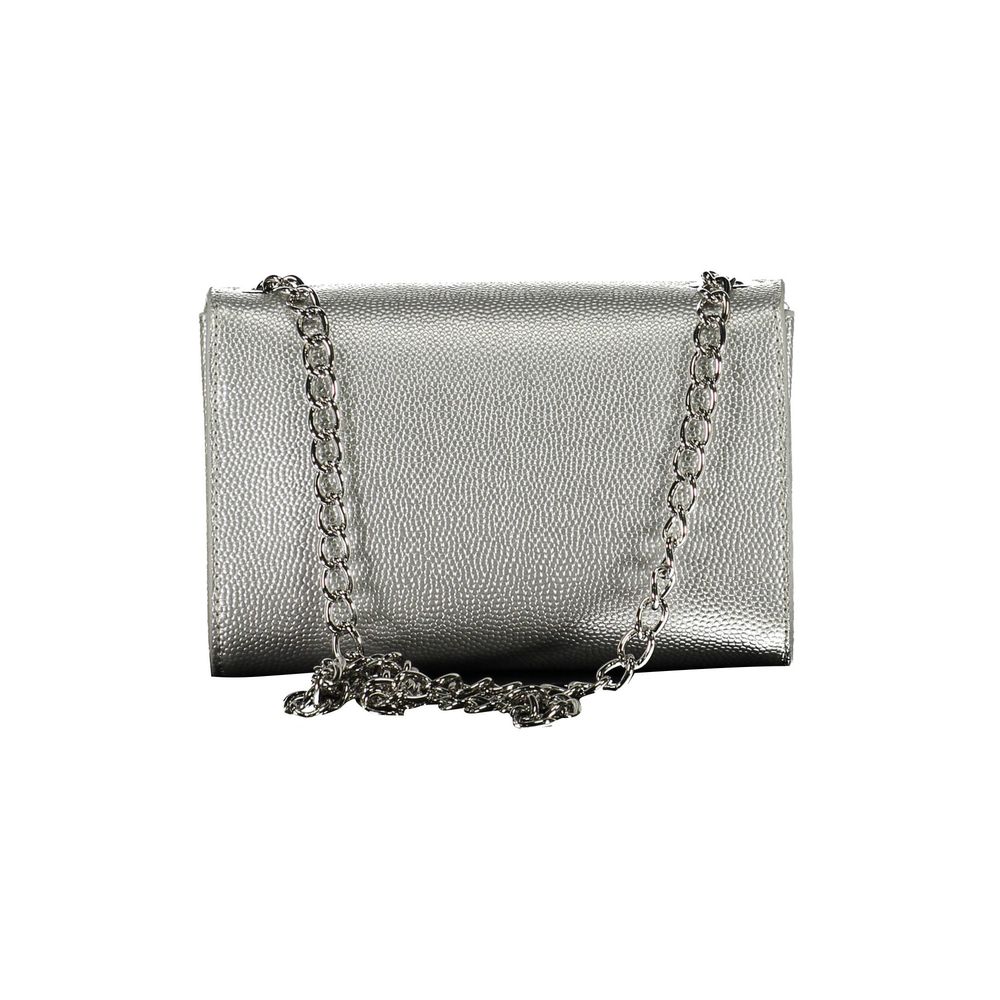 Argento Poliuretano Donna Borsa
