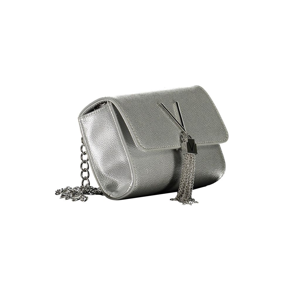 Argento Poliuretano Donna Borsa
