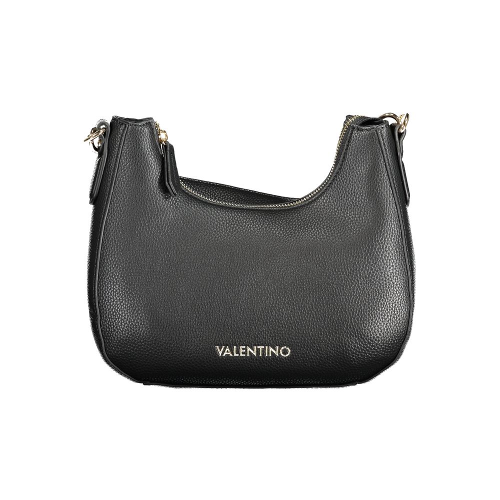 Black Polyethylene Shoulder Bag