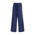Blue Polyester Joggers (Workout Pants)