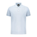 Azzurro Cotton Men Polo