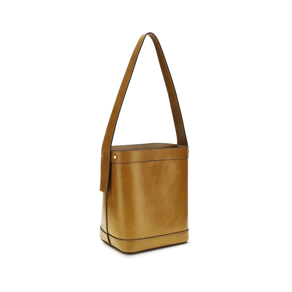 Brown Calf Leather Bos Taurus Shoulder Bag
