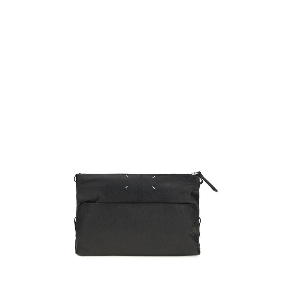 Black Calf Leather Bos Taurus Shoulder Bag