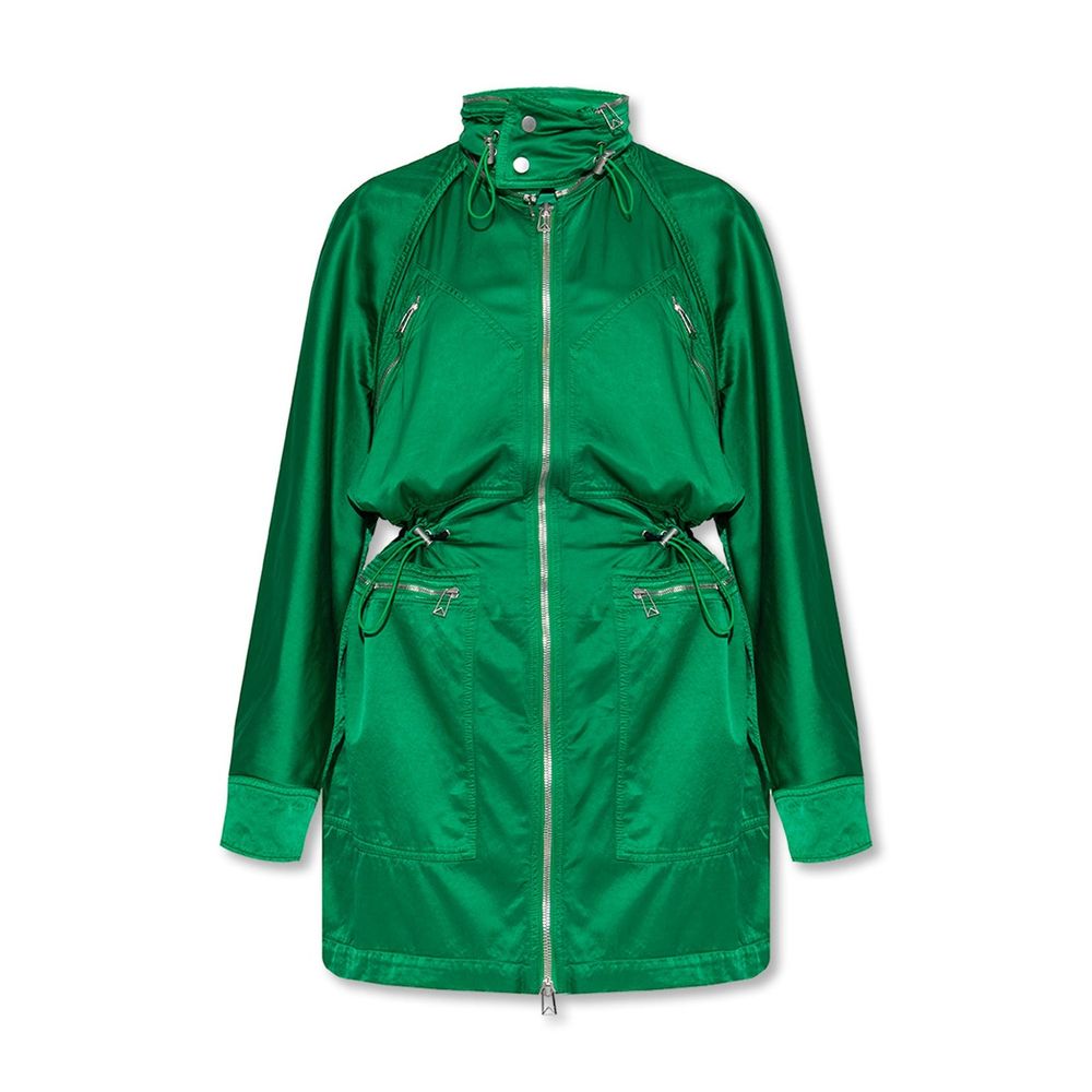 Bicolor Cotton Parka