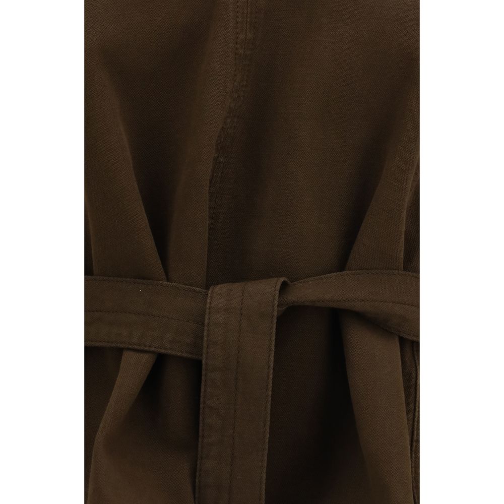 Brown Cotton Shirt