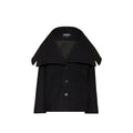 Black Virgin Wool Clothing
