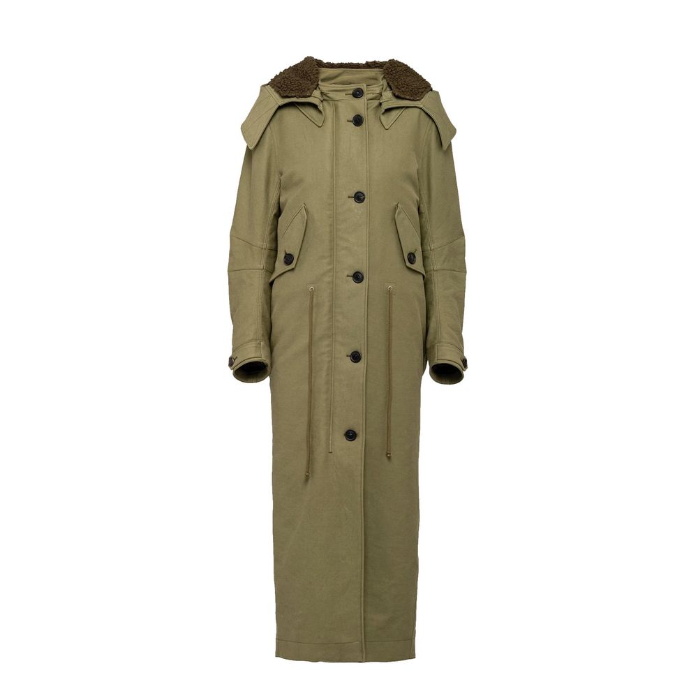 Bicolor Polyamide Coat