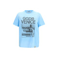 Blue Cotton T-Shirt