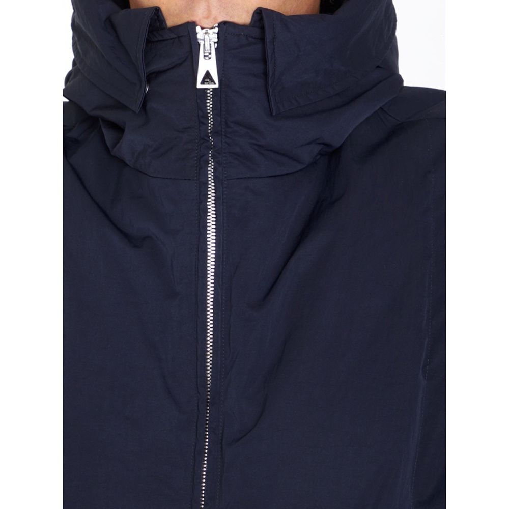 Blue Polyamide Shell Jacket