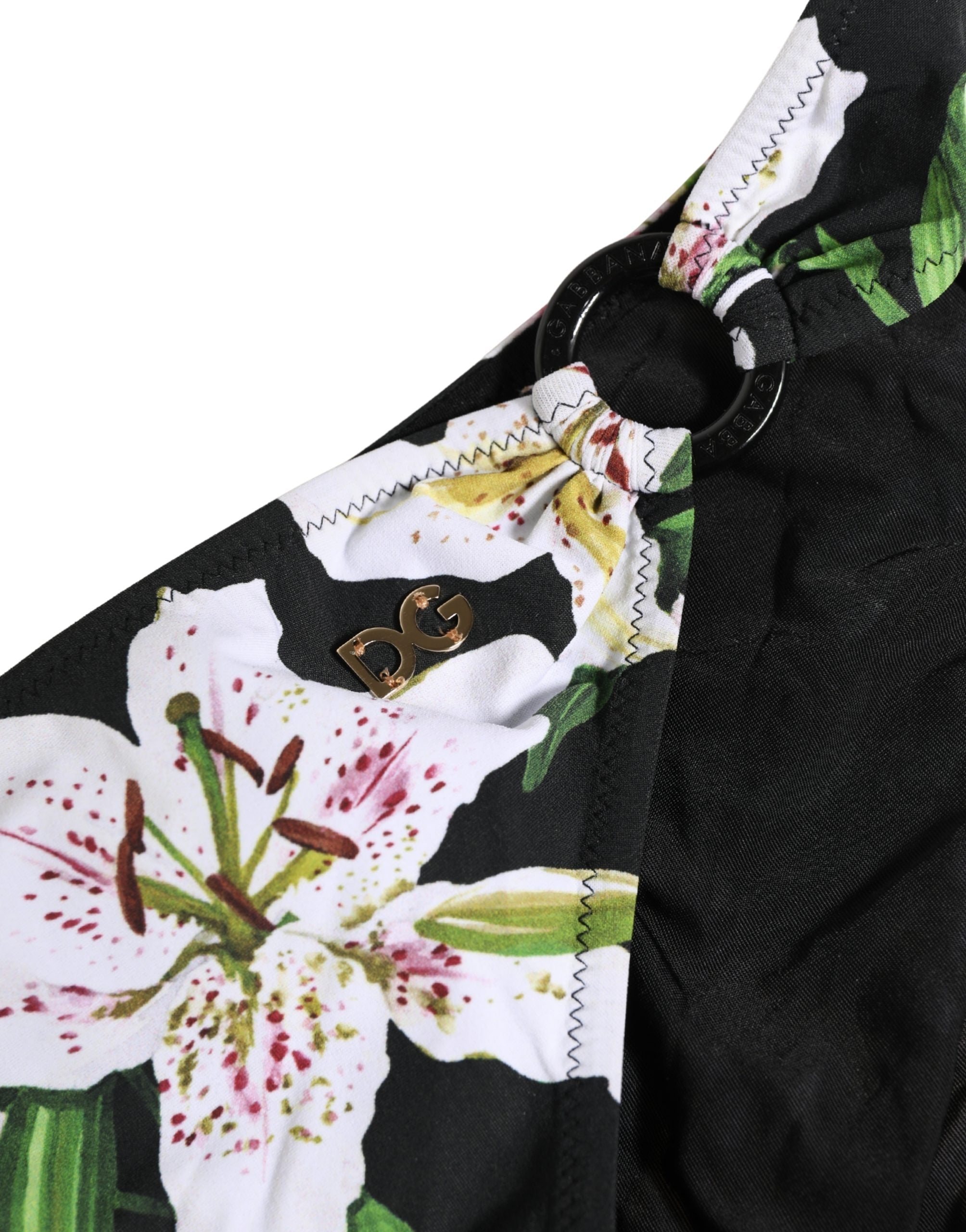 Multicolor Floral Silk Brief Panty Underwear