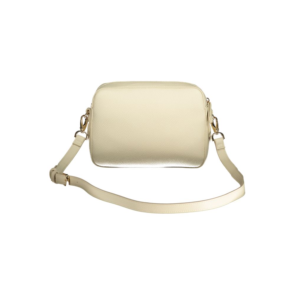 Beige Polyethylene Handbag