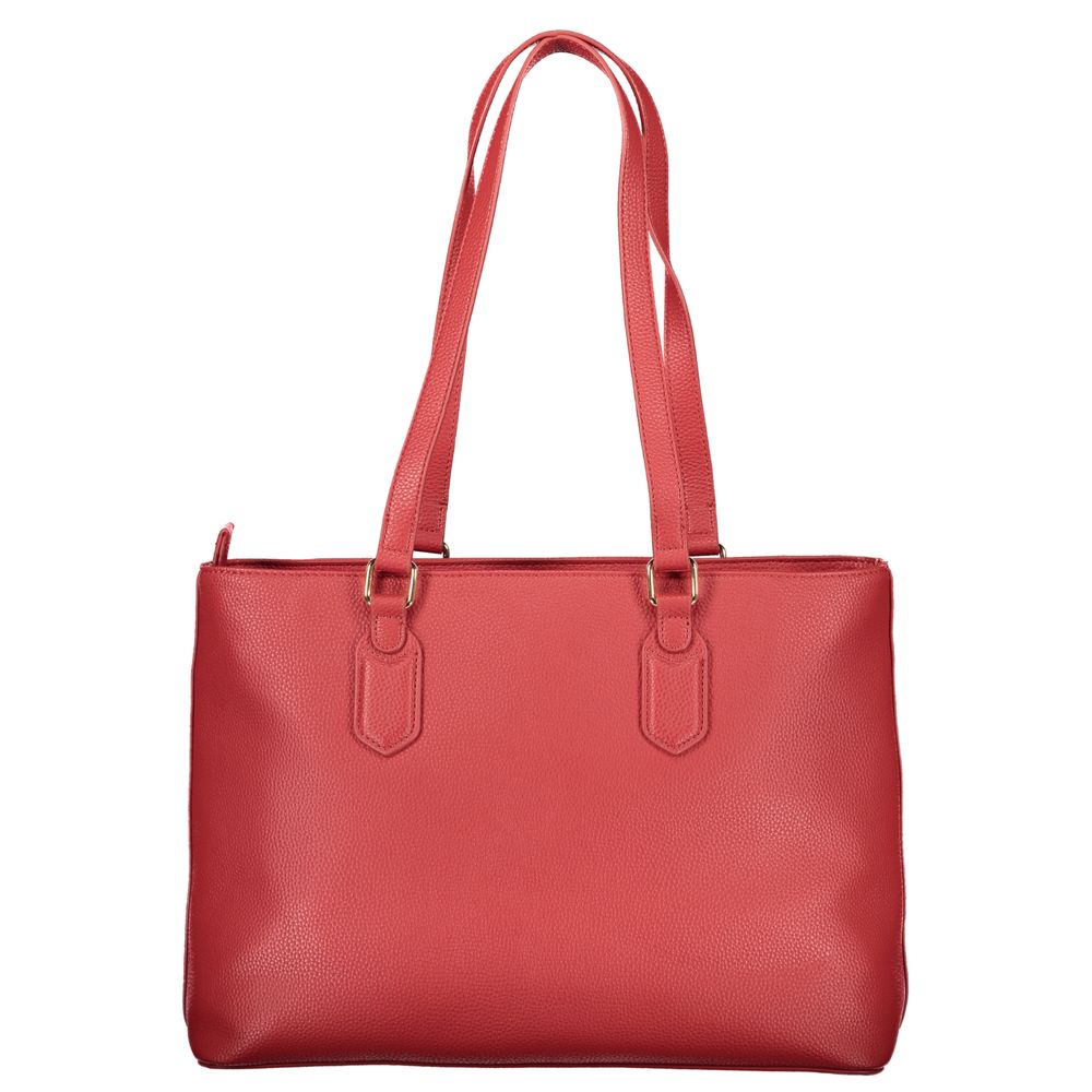 Red Polyethylene Handbag
