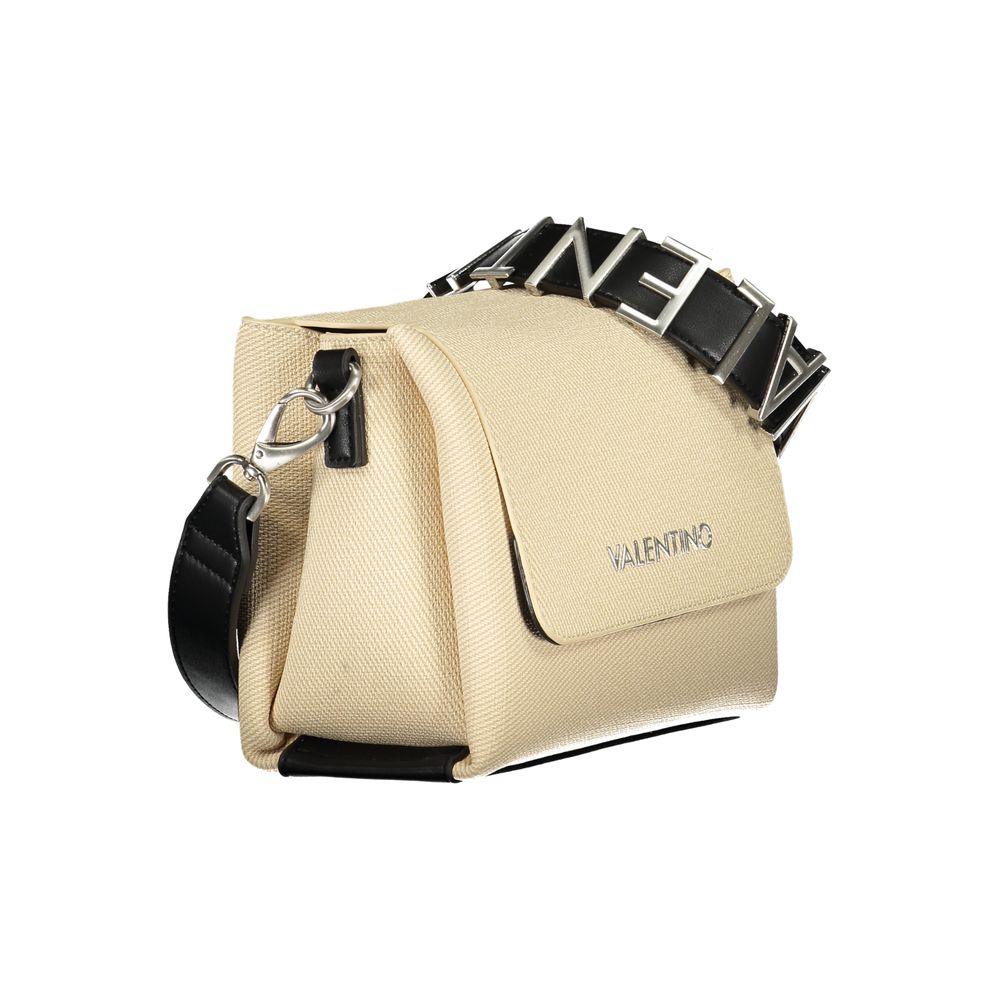 Beige Polyethylene Handbag