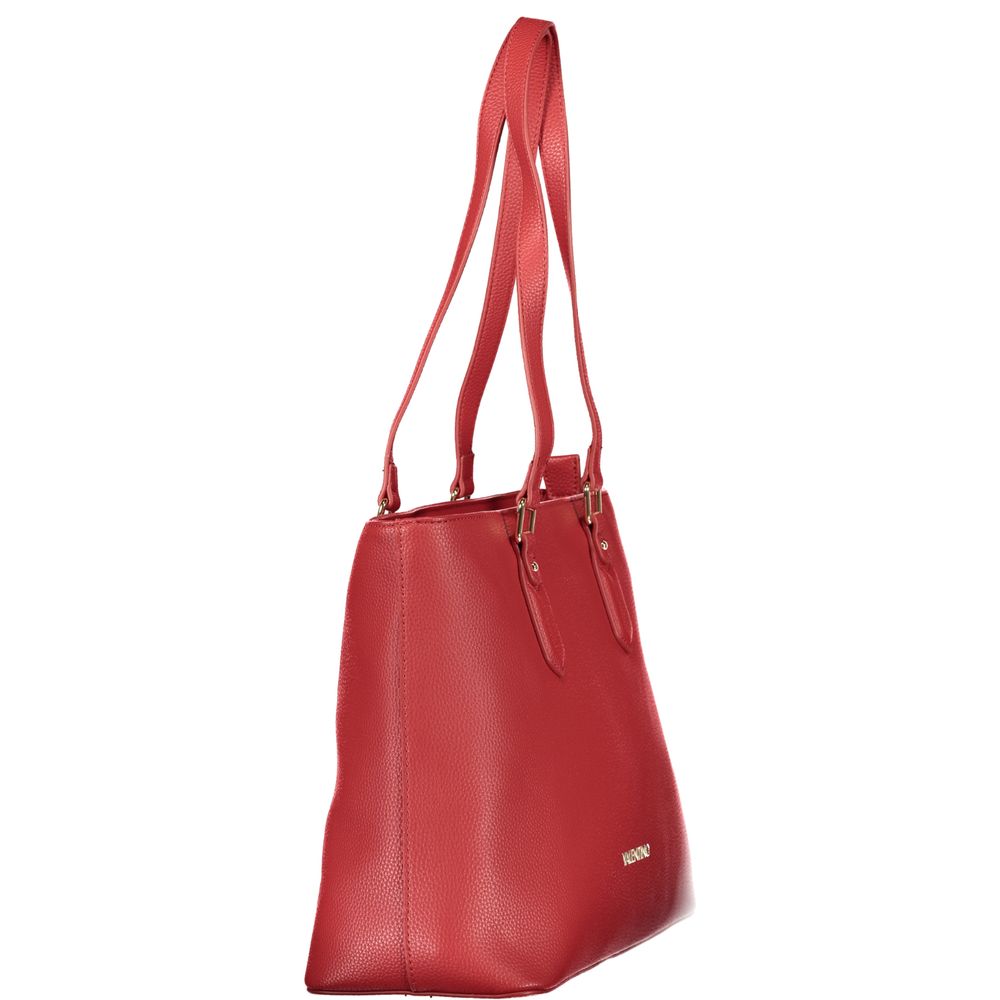 Red Polyethylene Handbag