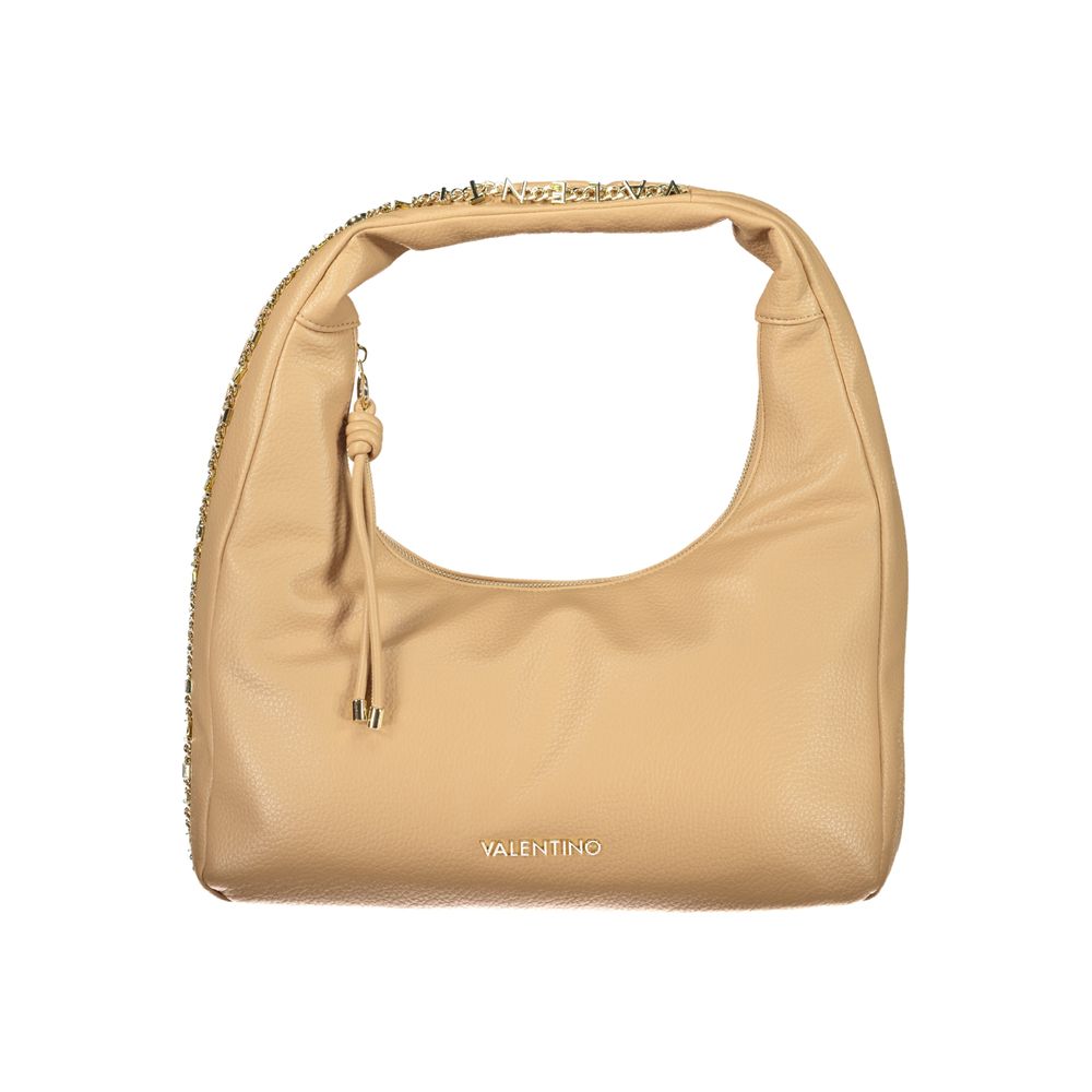 Beige Polyethylene Handbag