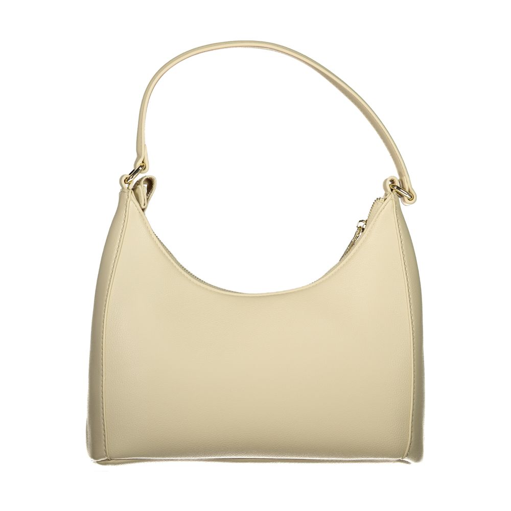 Beige Polyethylene Handbag
