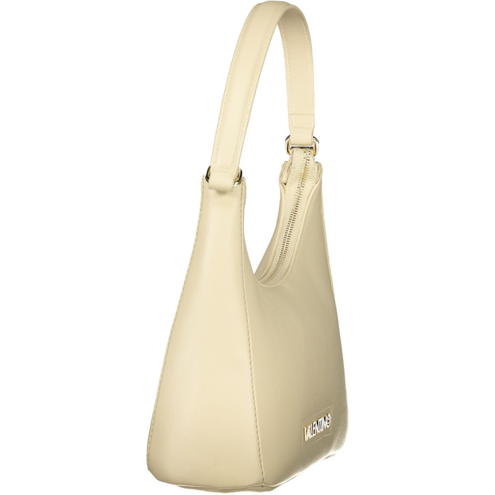 Beige Polyethylene Handbag