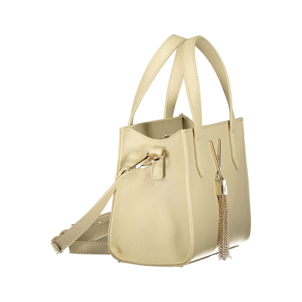 Beige Polyethylene Handbag