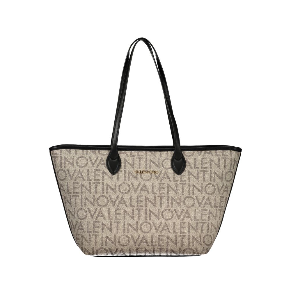 Beige Polyethylene Handbag