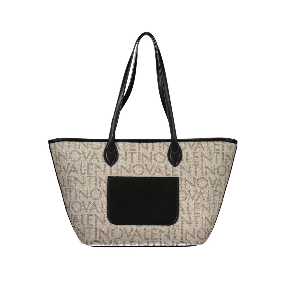 Beige Polyethylene Handbag