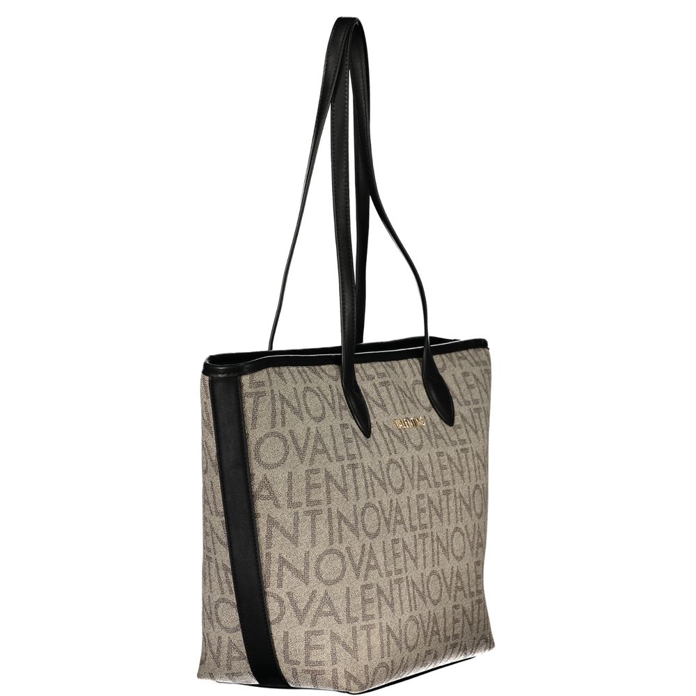 Beige Polyethylene Handbag