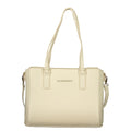 Beige Polyethylene Handbag