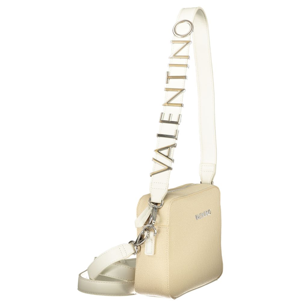 Beige Polyethylene Handbag