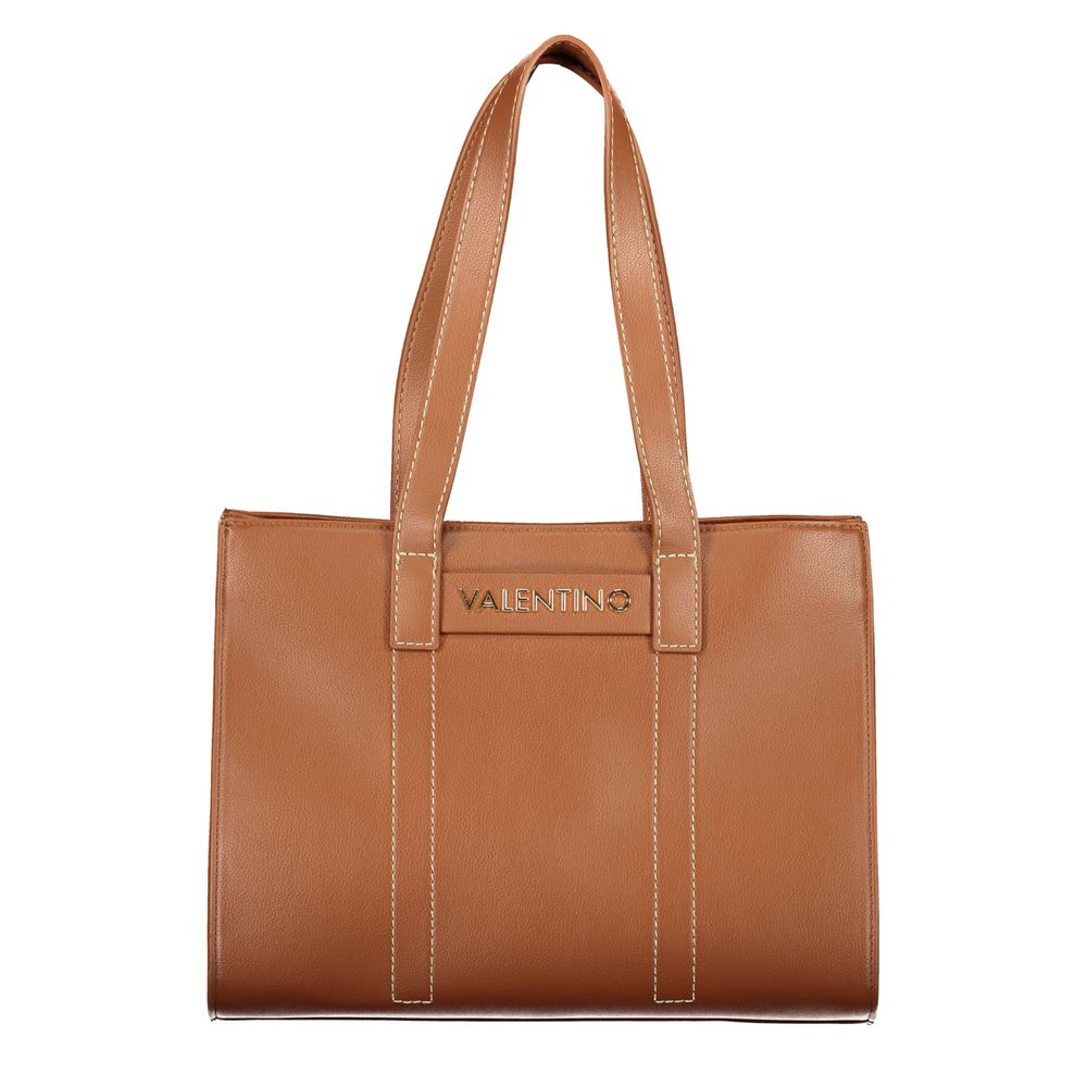 Brown Polyethylene Handbag