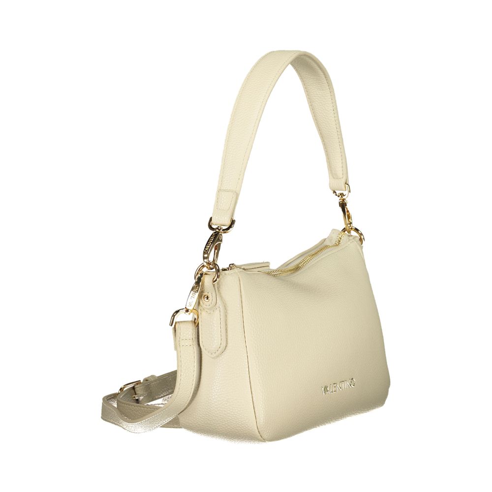 Beige Polyethylene Handbag
