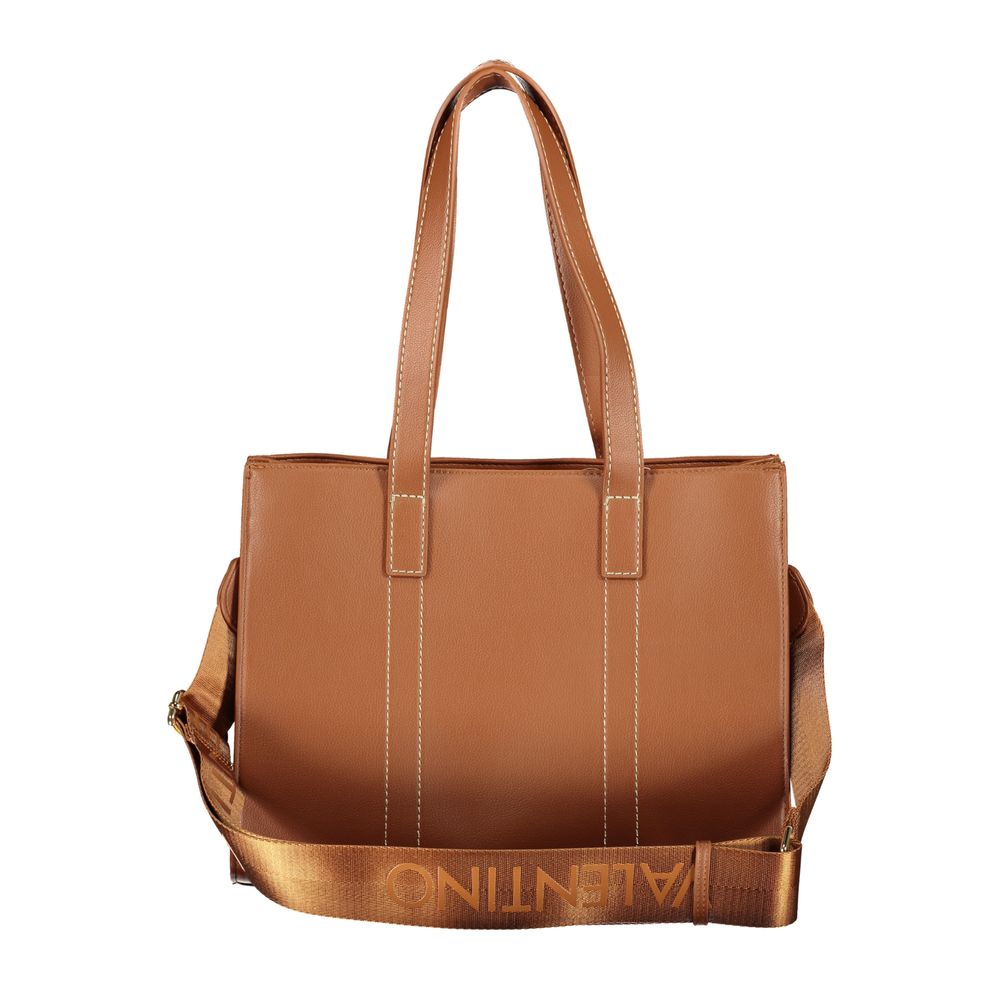 Brown Polyethylene Handbag