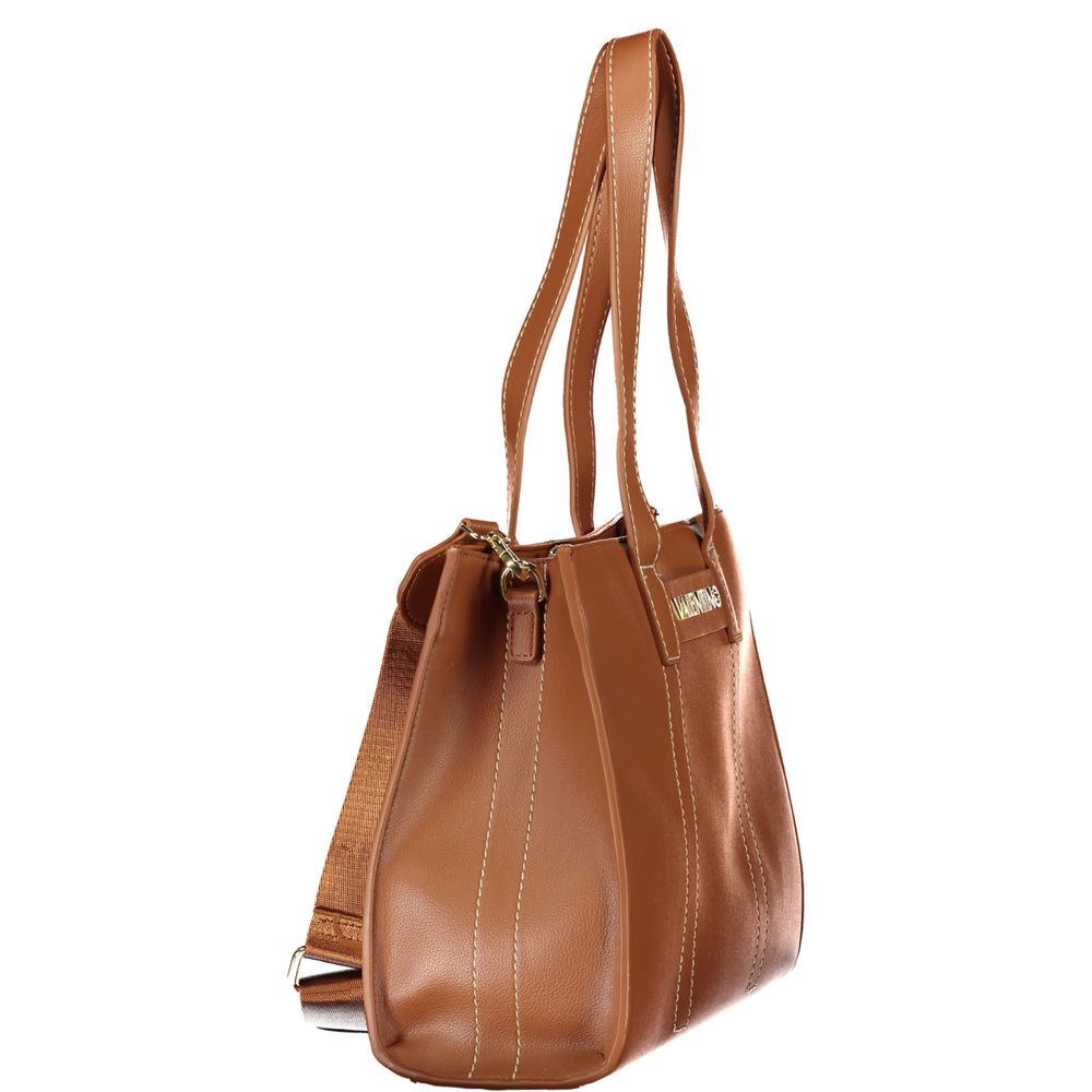 Brown Polyethylene Handbag