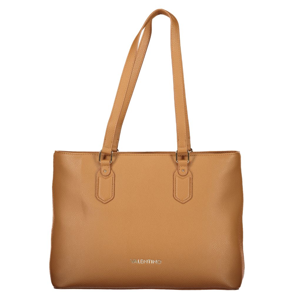 Brown Polyethylene Handbag